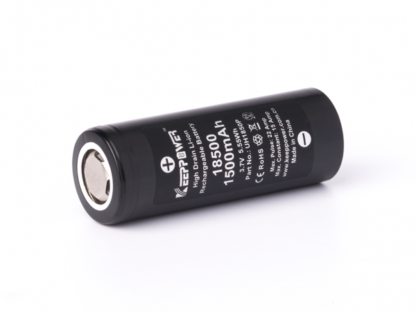 Keeppower 18500 - 1500mAh