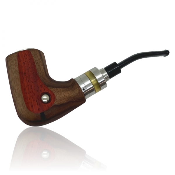 Yogs E-PIPE nex KLASSIK - Padouk/Nussbaum *Unikat 2