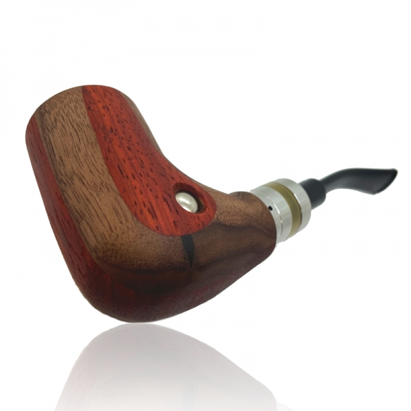 Yogs E-PIPE nex KLASSIK - Padouk/Nussbaum *Unikat 2